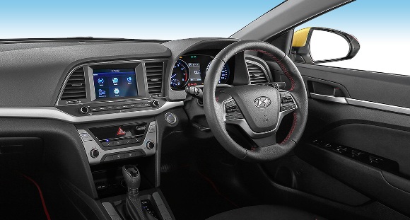 HYUNDAI’S Elantra Sport Interior